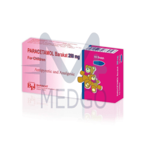 باراسيتامول 250 تحاميل بركات