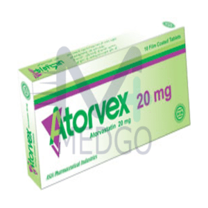 أتورفيكس 20 ملغ – 30 حبة