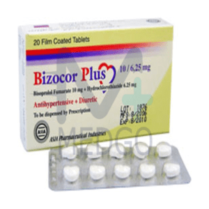 بيزوكور بلاس 6.25 / 10 – 20 حبة