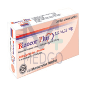 بيزوكور بلاس 6.25 / 2.5 – 20 حبة