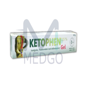 كيتوفين 2.5% جل 40 غ