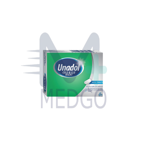 يونادول كولد أند فلو نايت